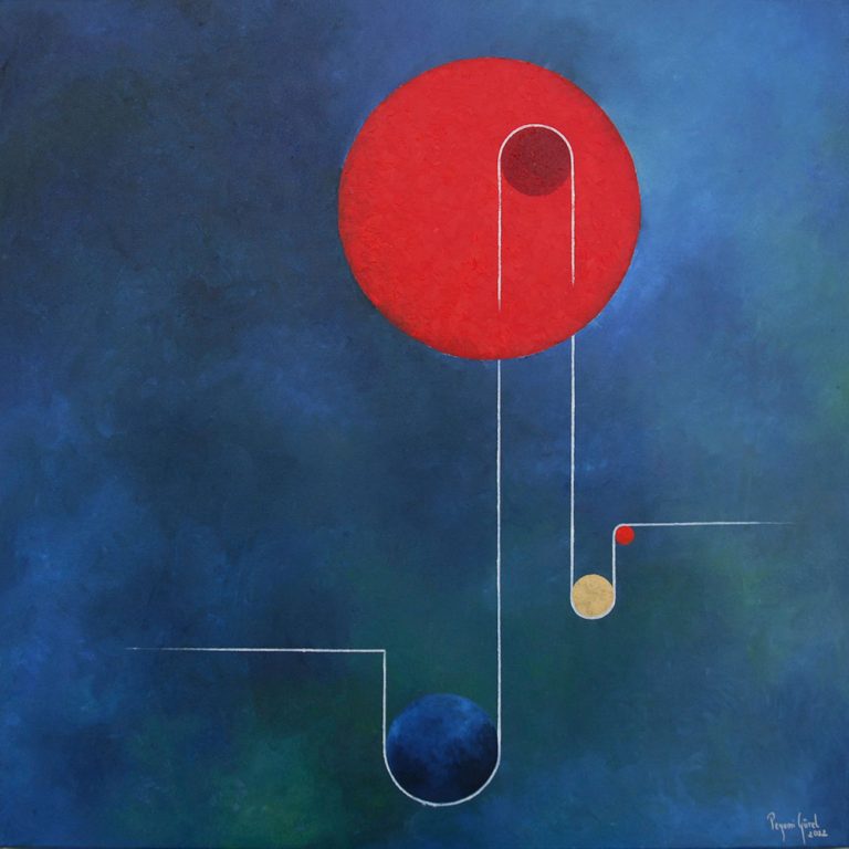 Composition 22C, 100 x 100 cm (39,4 x 39,4 in), oil on canvas, 2022